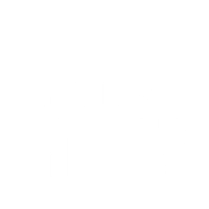 Pixel Dome Architecture Logo #ffffff