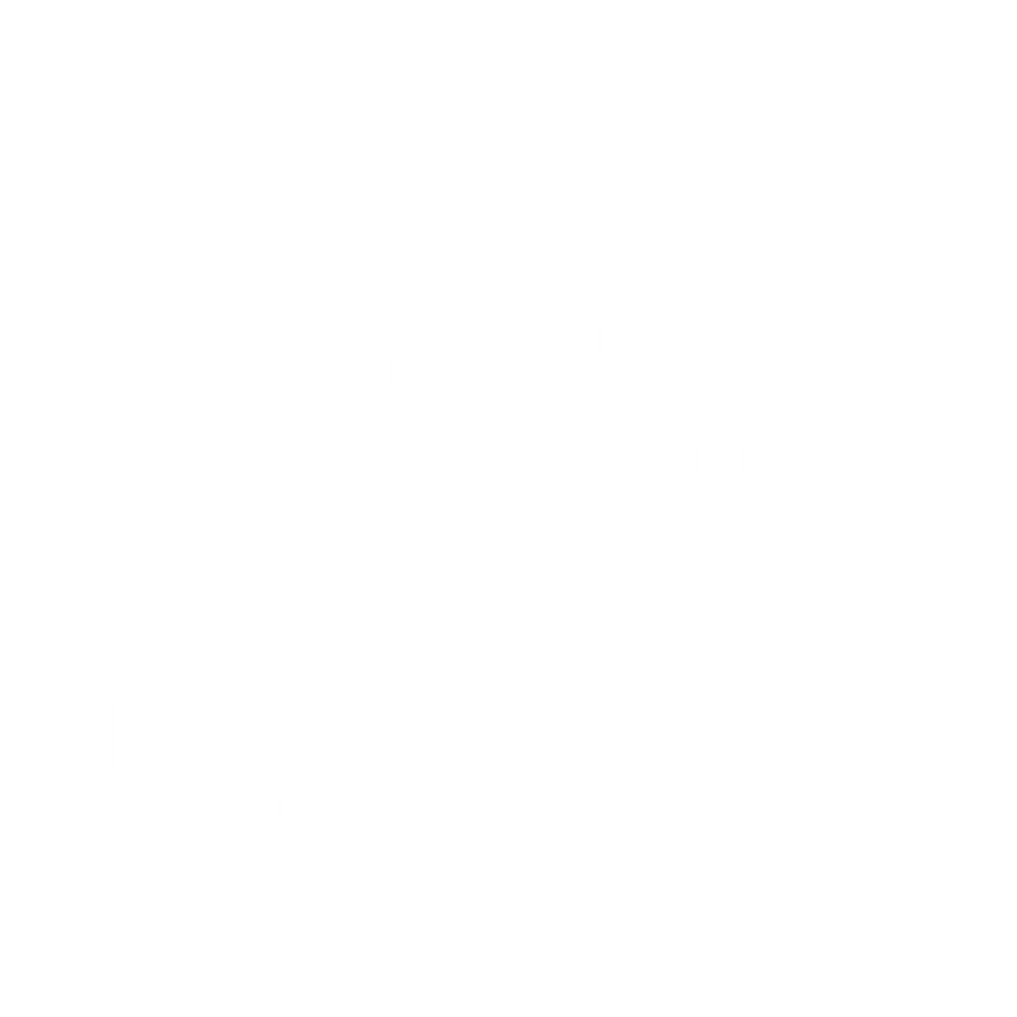 Pixel Dome Arch Logo #ffffff