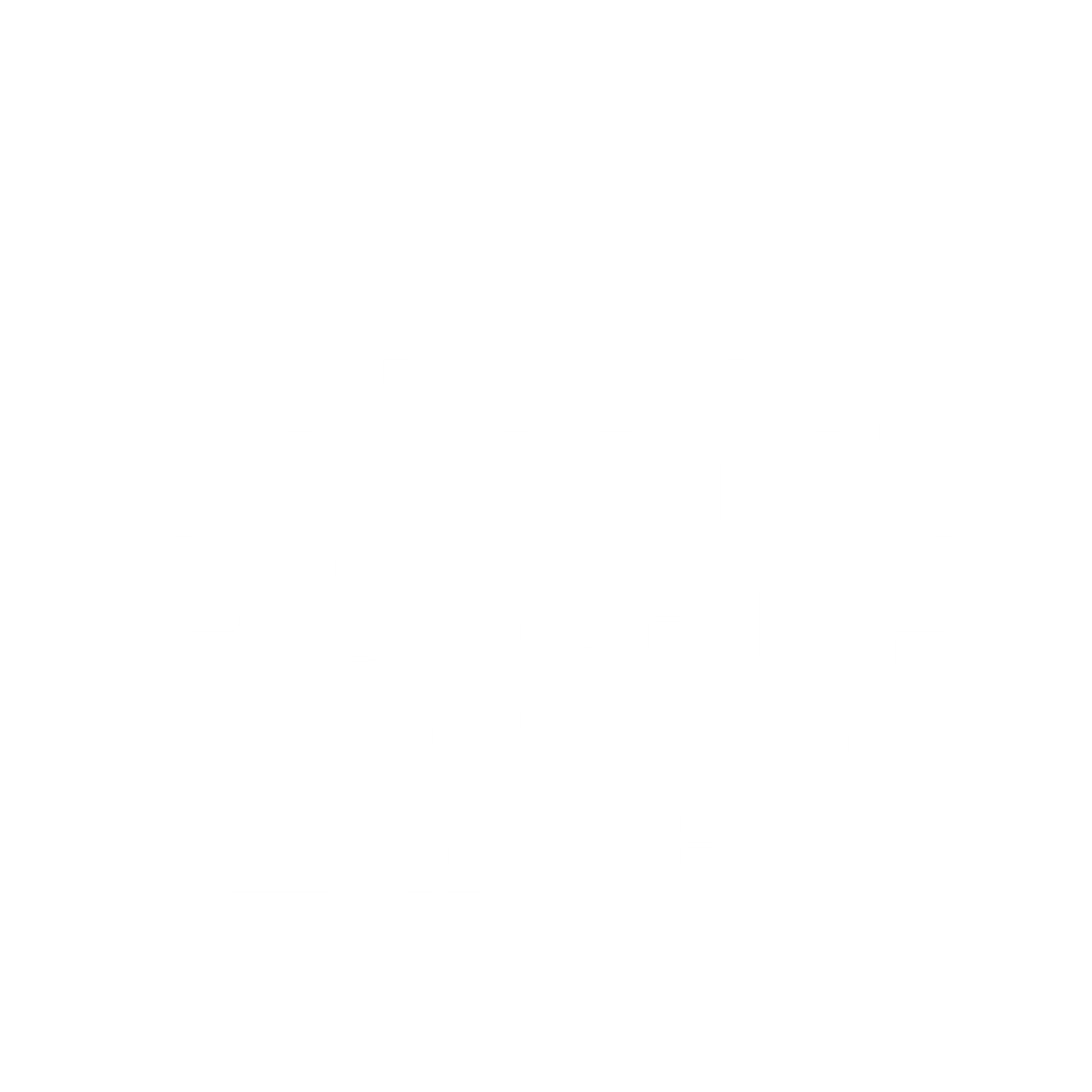 Pixel Dome Logo #ffffff