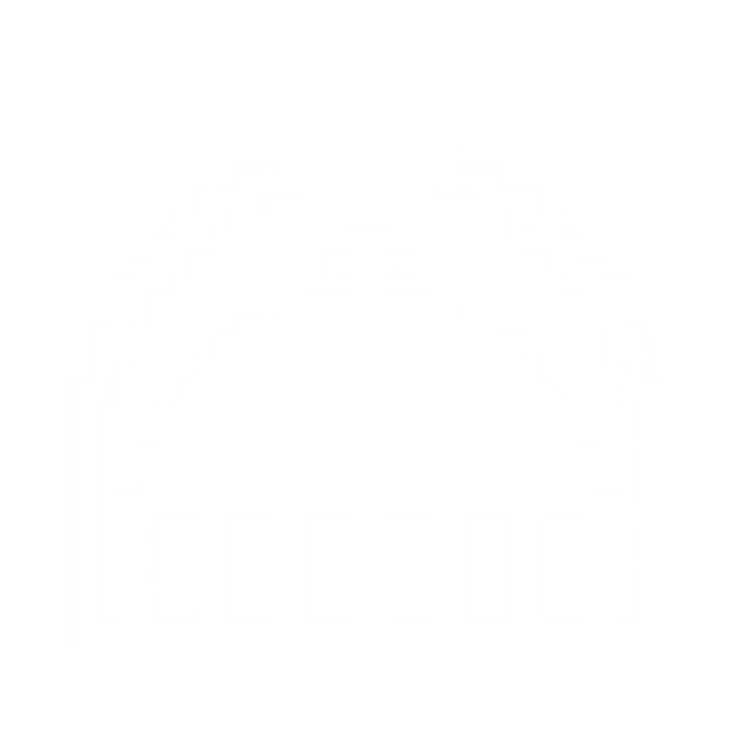 Pixel Dome Building Logo #ffffff