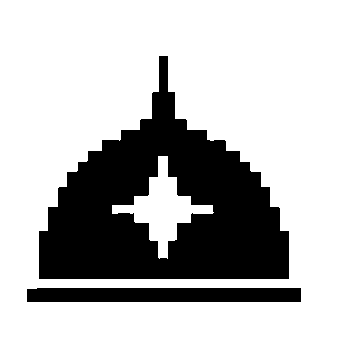 Pixel Dome Star Logo