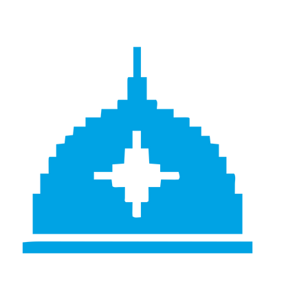 Pixel Dome Star Logo #00a3e4