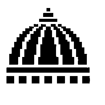 Pixel Dome Capitol Logo