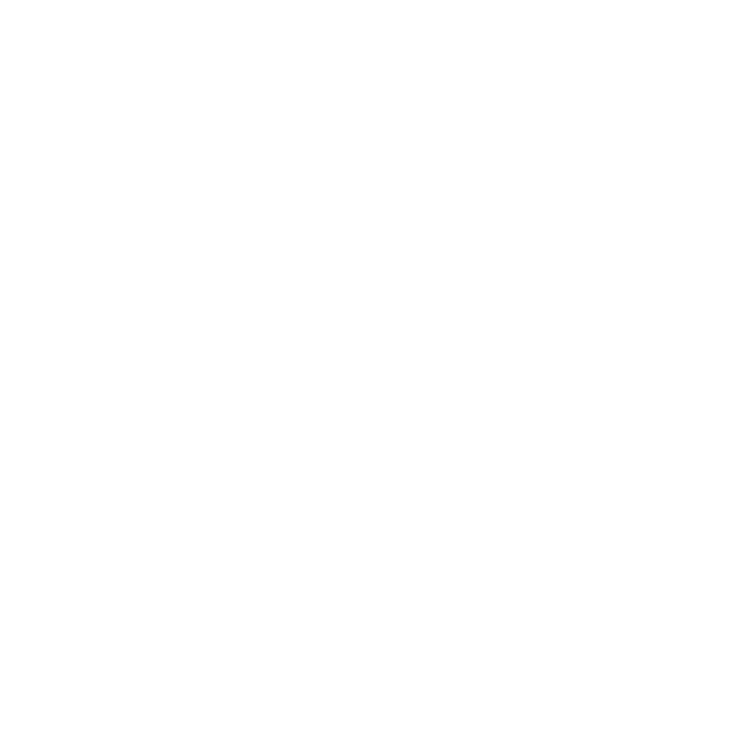 Round Glasses Silhouette Logo #ffffff