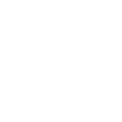 Square Glasses Outline Logo #ffffff