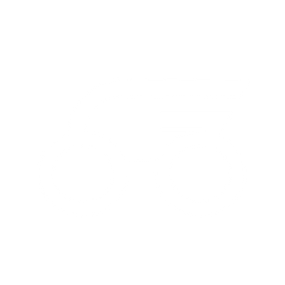 Winged Glasses Logo #ffffff