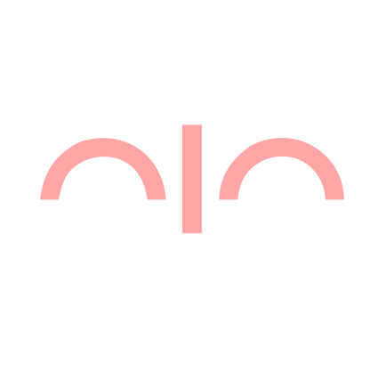 Eyebrows Glasses Abstract Logo #ffa6a6