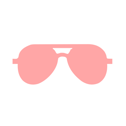 Aviator Sunglasses Logo #ffa6a6