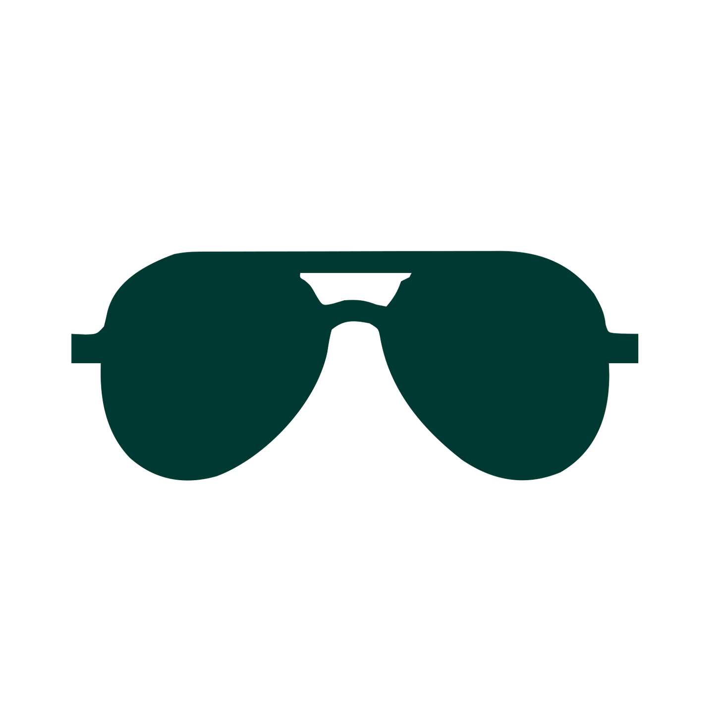 Aviator Sunglasses Logo #003932