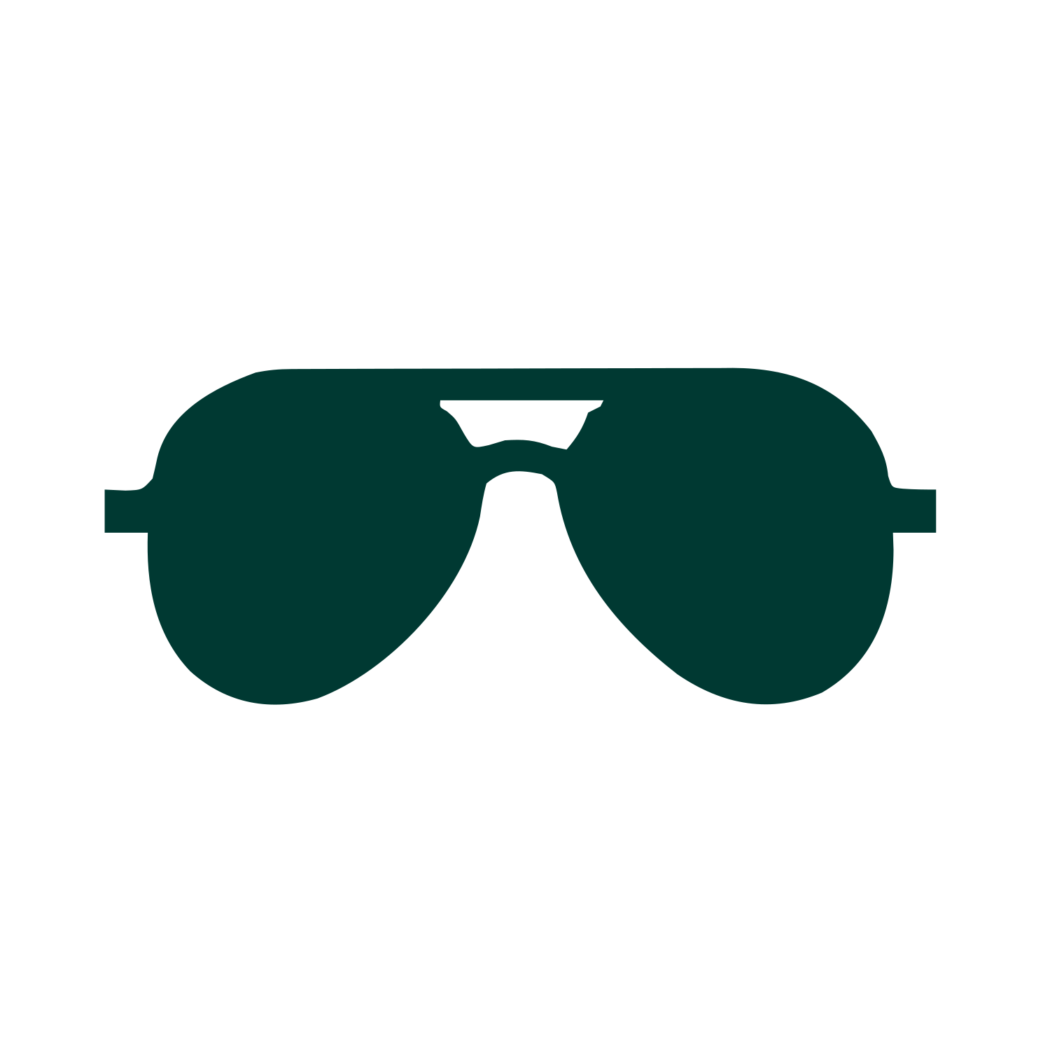 Aviator Sunglasses Logo #003932