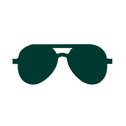 Aviator Sunglasses Logo #003932
