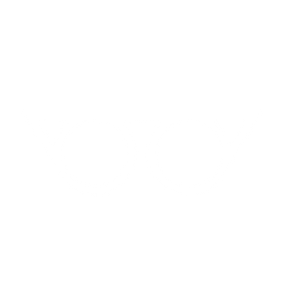 Retro Glasses Frame Logo #ffffff