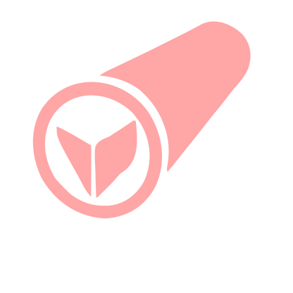 Telescope Lens Pictogram Logo #ffa6a6