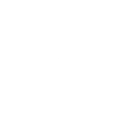 Camera Aperture Circle Logo #ffffff