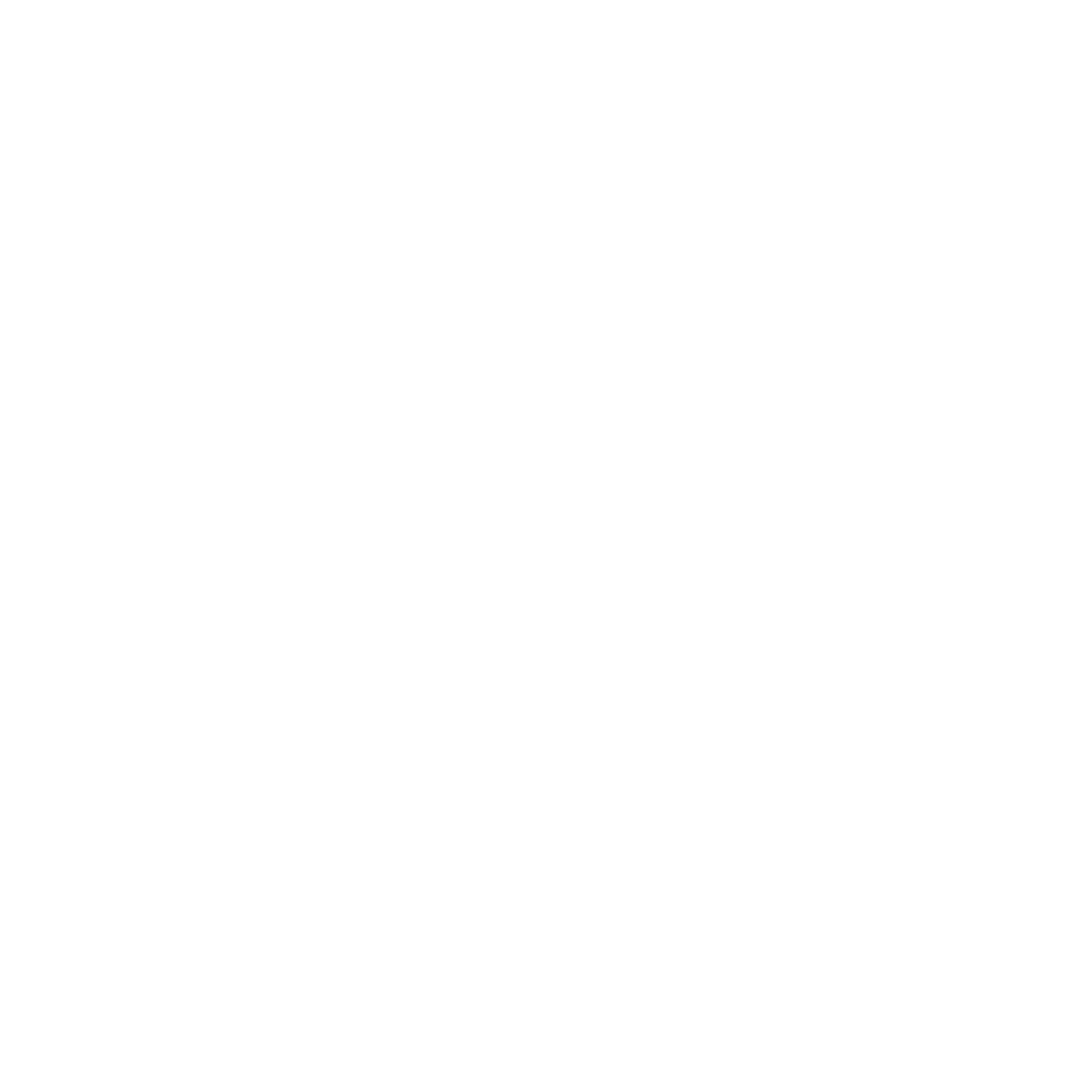 Honey Bee Rope Badge Logo #ffffff