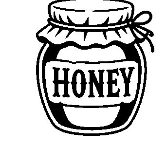 Honey Jar Tattoo Logo