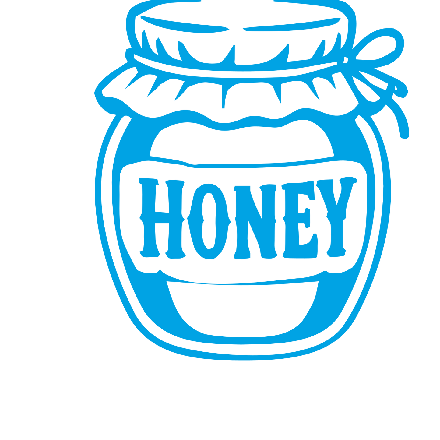 Honey Jar Tattoo Logo #00a3e4