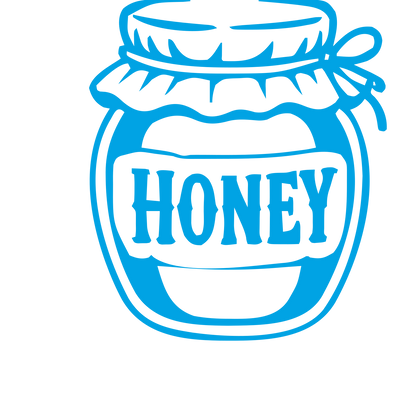 Honey Jar Tattoo Logo #00a3e4