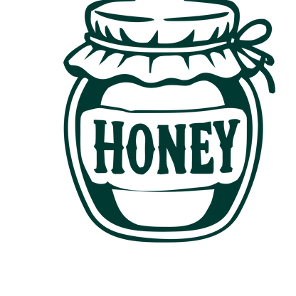Honey Jar Tattoo Logo #003932