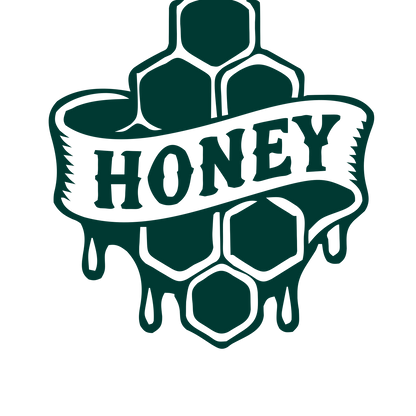 Tattoo Flash Honey Logo #003932