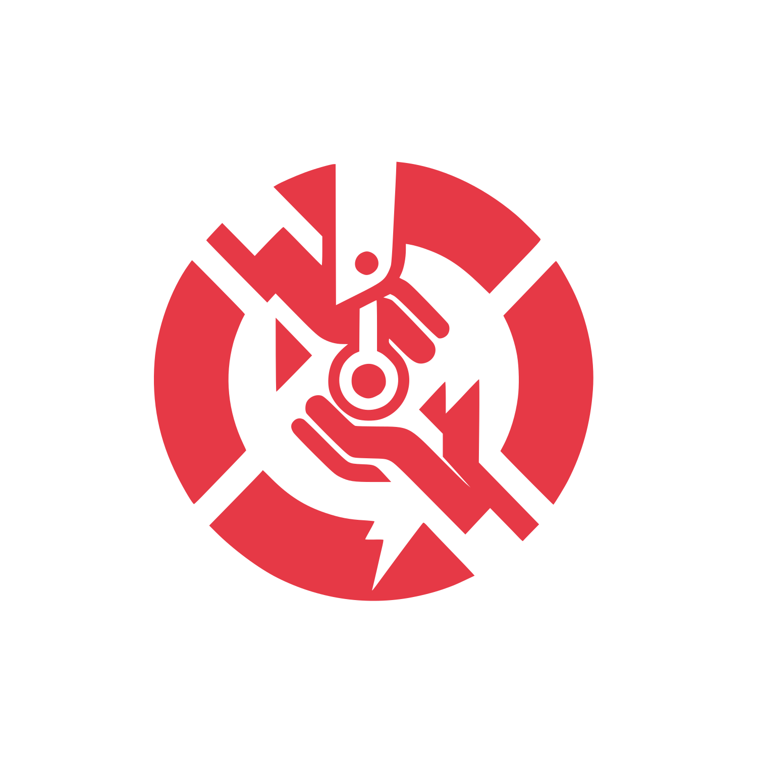 Industrial Robotics Logo #E63946