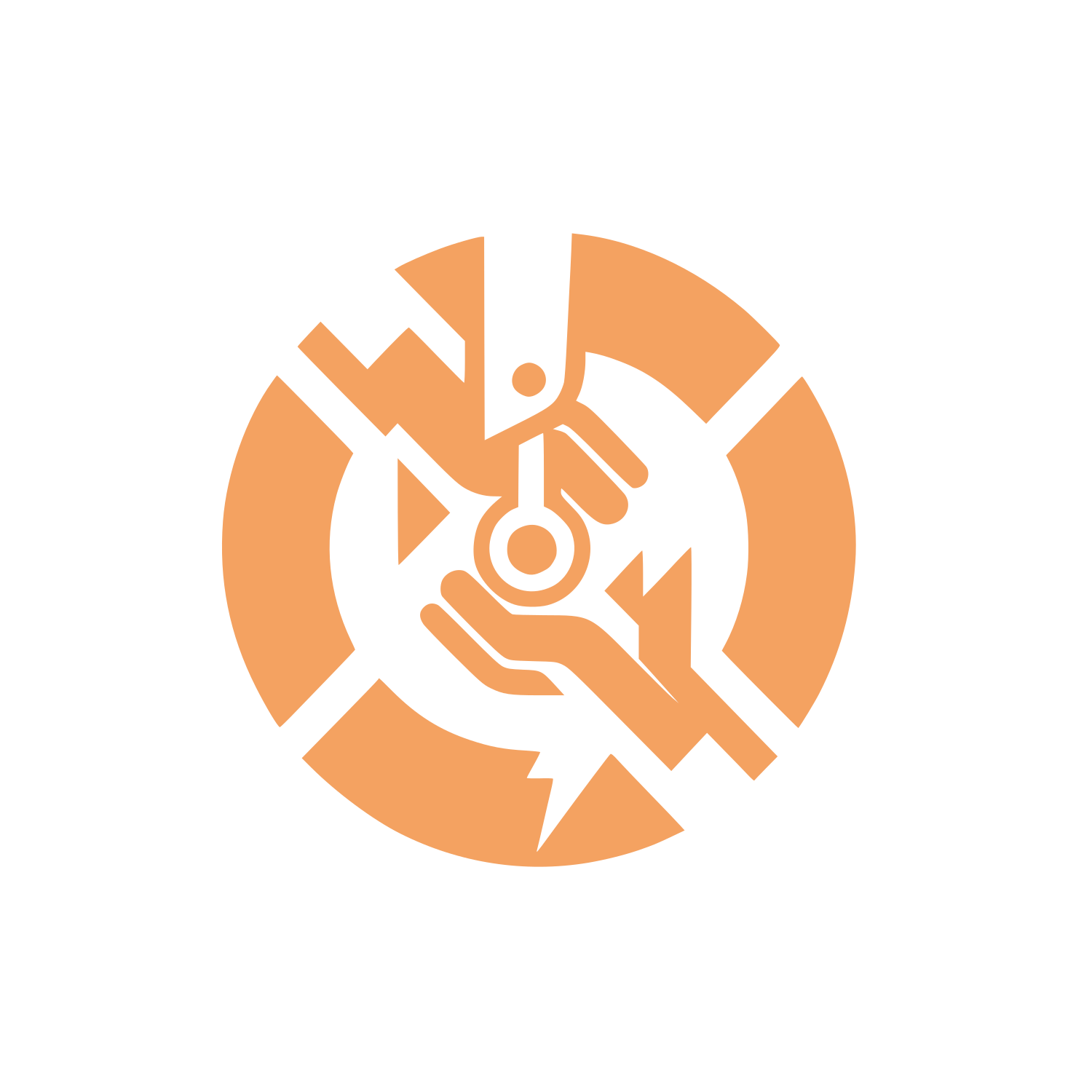 Industrial Robotics Logo #F4A261