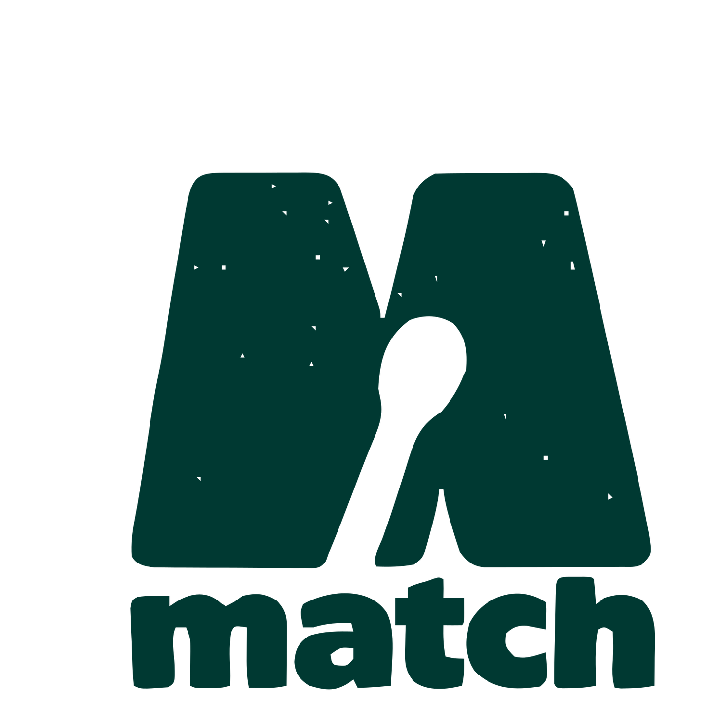 Match Letter M Logo #003932