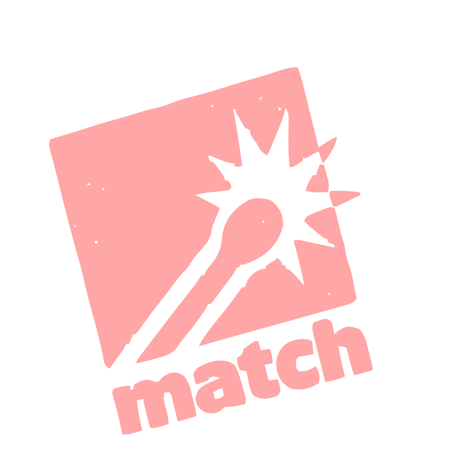 Striking Match Logo #ffa6a6