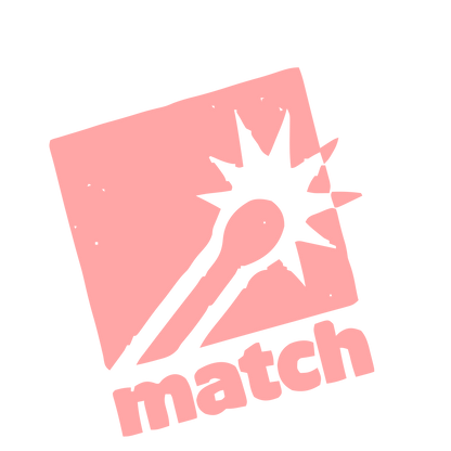 Striking Match Logo #ffa6a6