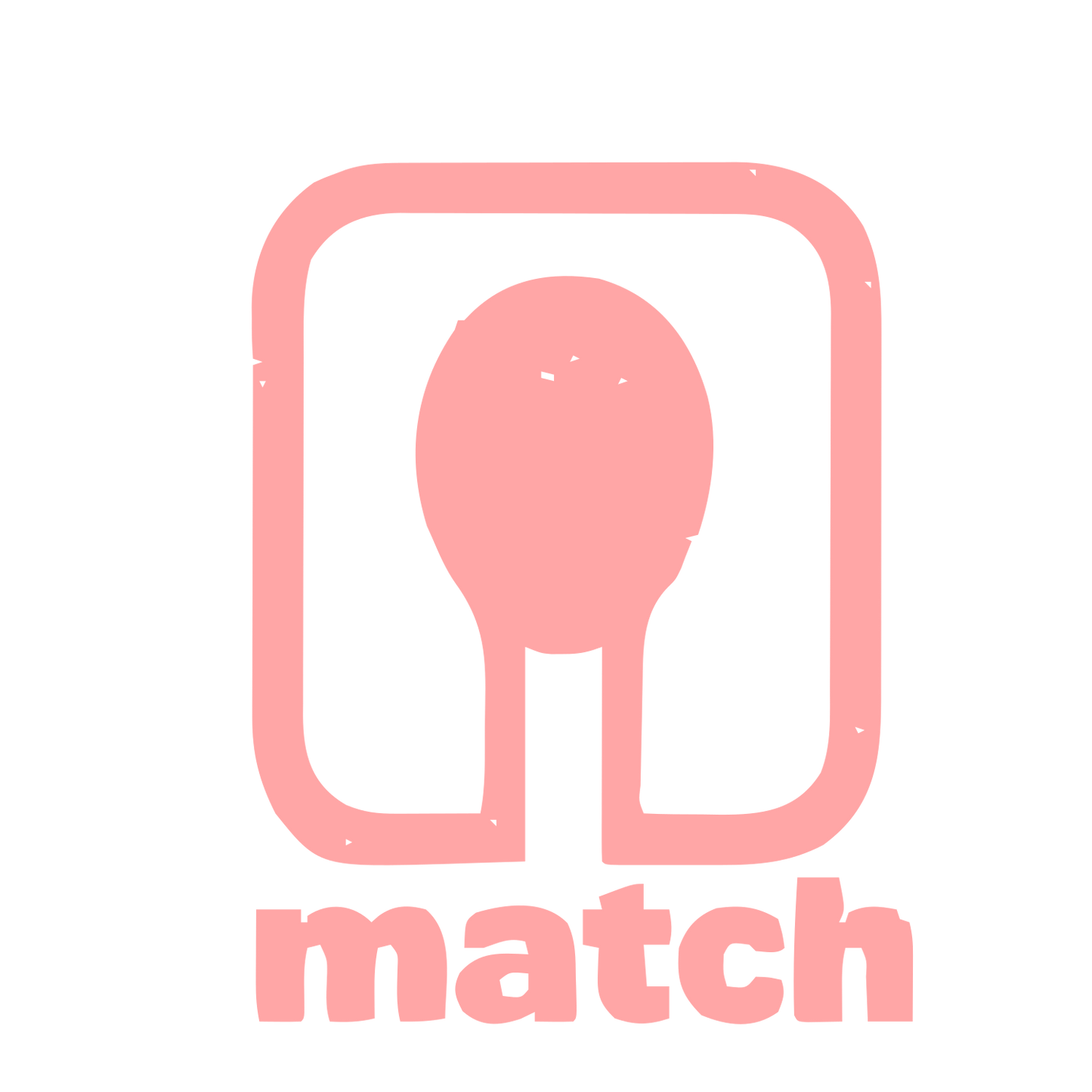 Match Matchstick Emblem Logo #ffa6a6