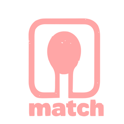 Match Matchstick Emblem Logo #ffa6a6