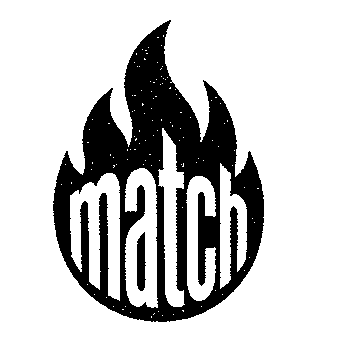 Flame Wordmark Match Logo