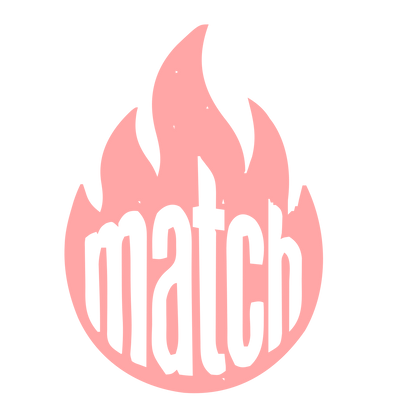 Flame Wordmark Match Logo #ffa6a6