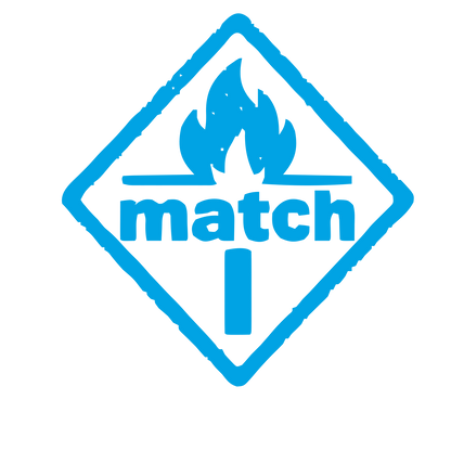 Flaming Match Diamond Logo #00a3e4