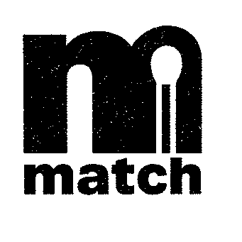 Match Stick Letter M Logo