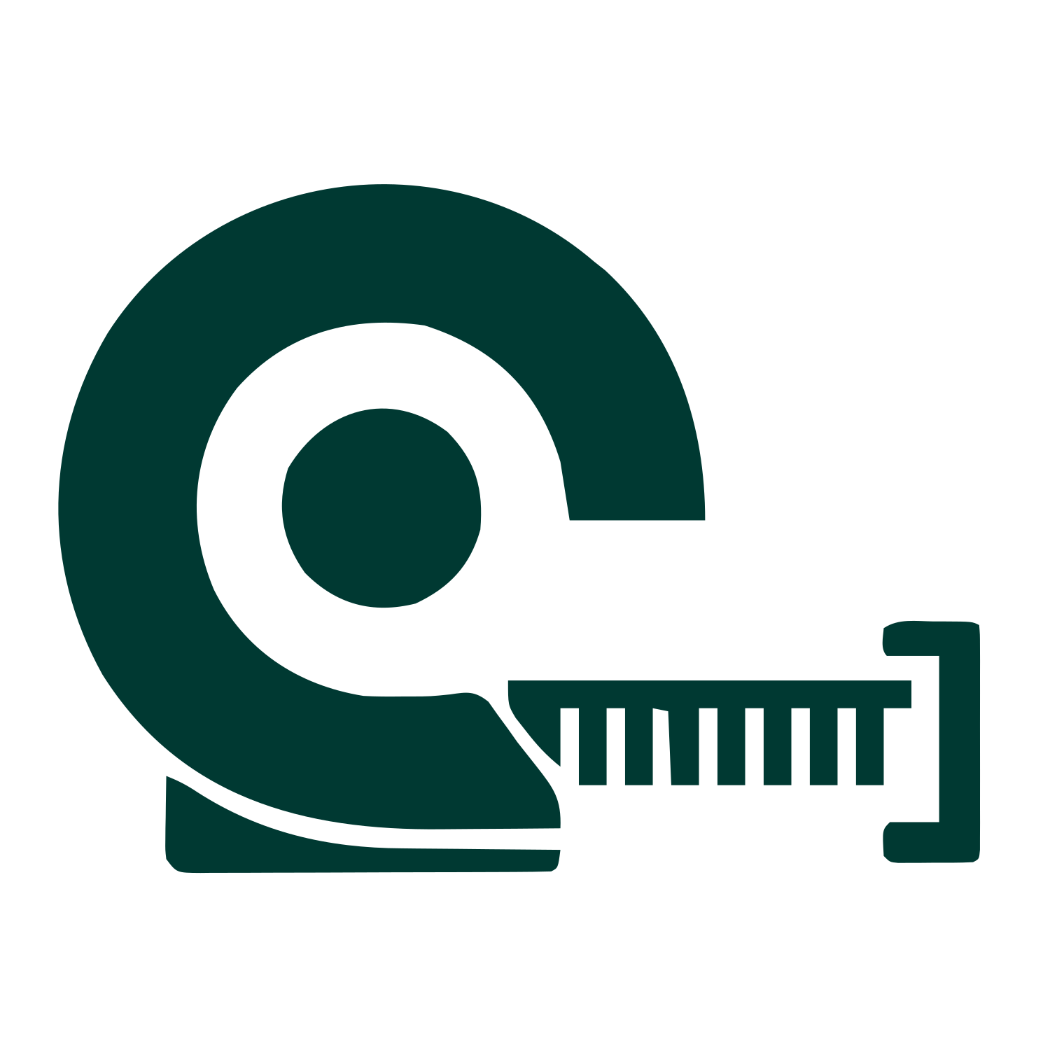 Measuring Tape Roll Logo #003932