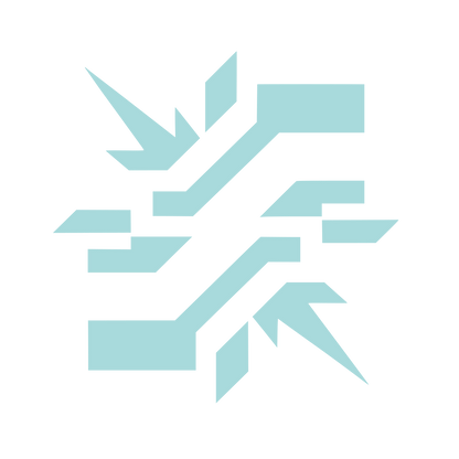 Arrow Lightning Bolt Logo #A8DADC