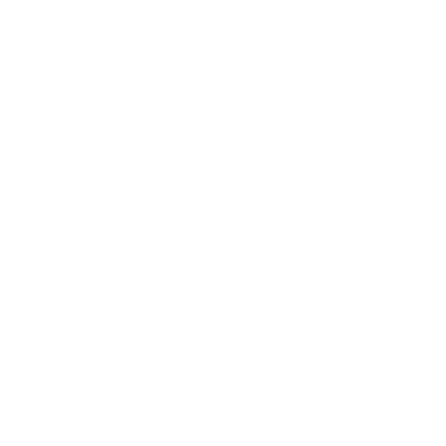 Measuring Tape Tool Logo #ffffff