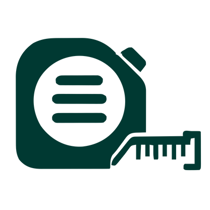 Measuring Tape Tool Logo #003932