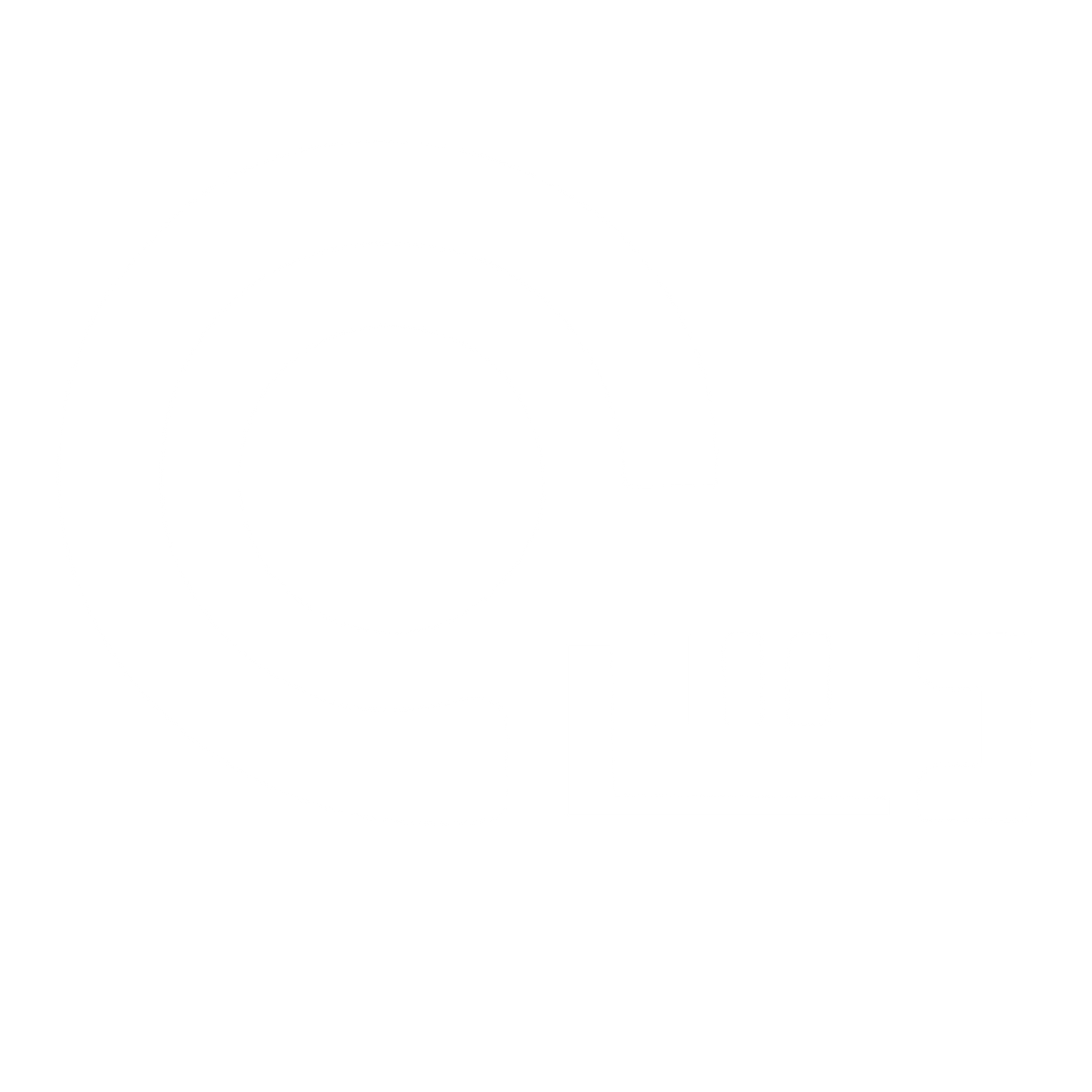 Measuring Tape Circle Logo #ffffff