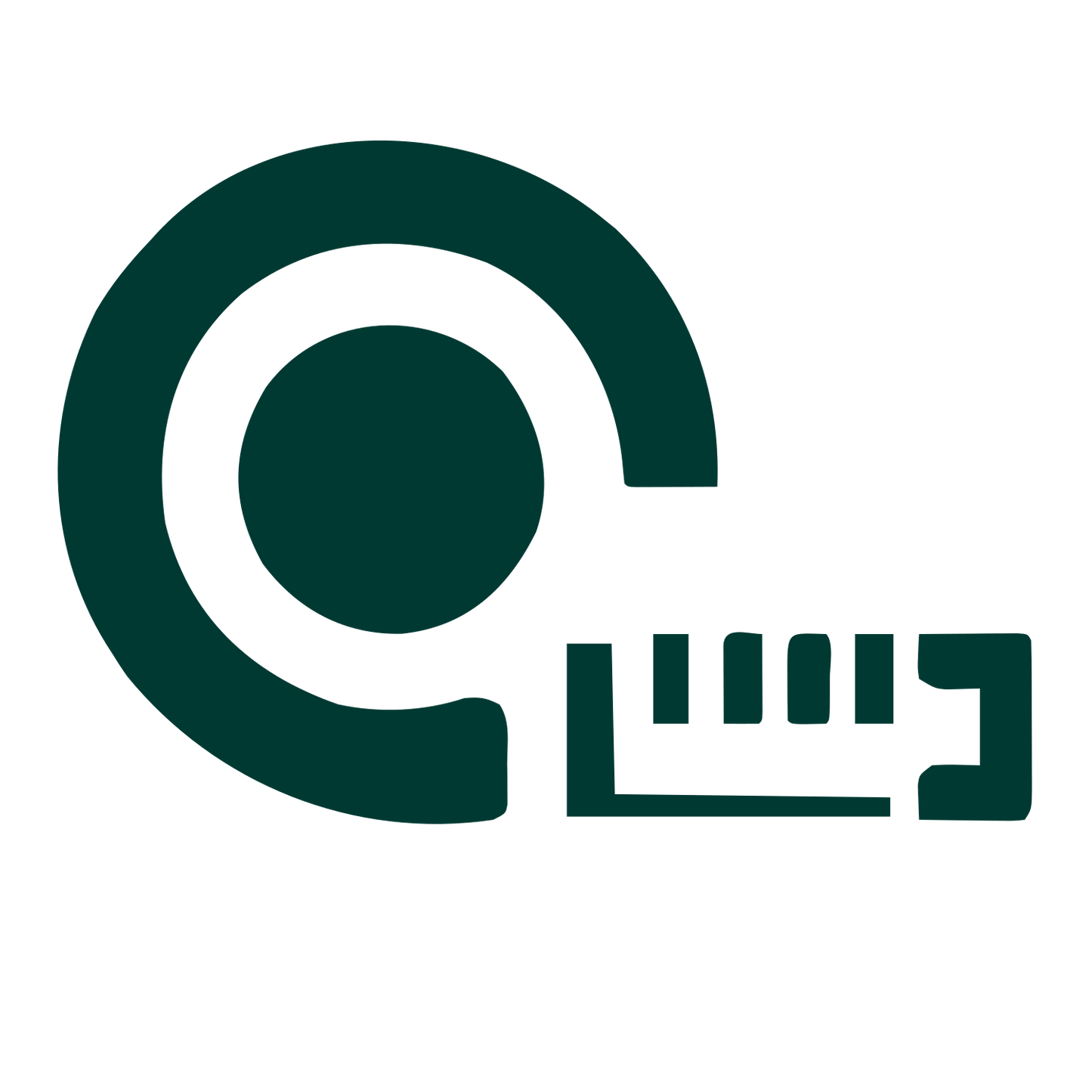 Measuring Tape Circle Logo #003932