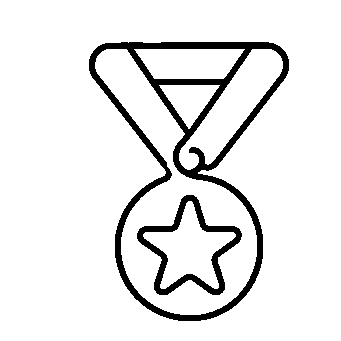 Monoline Star Medal Logo