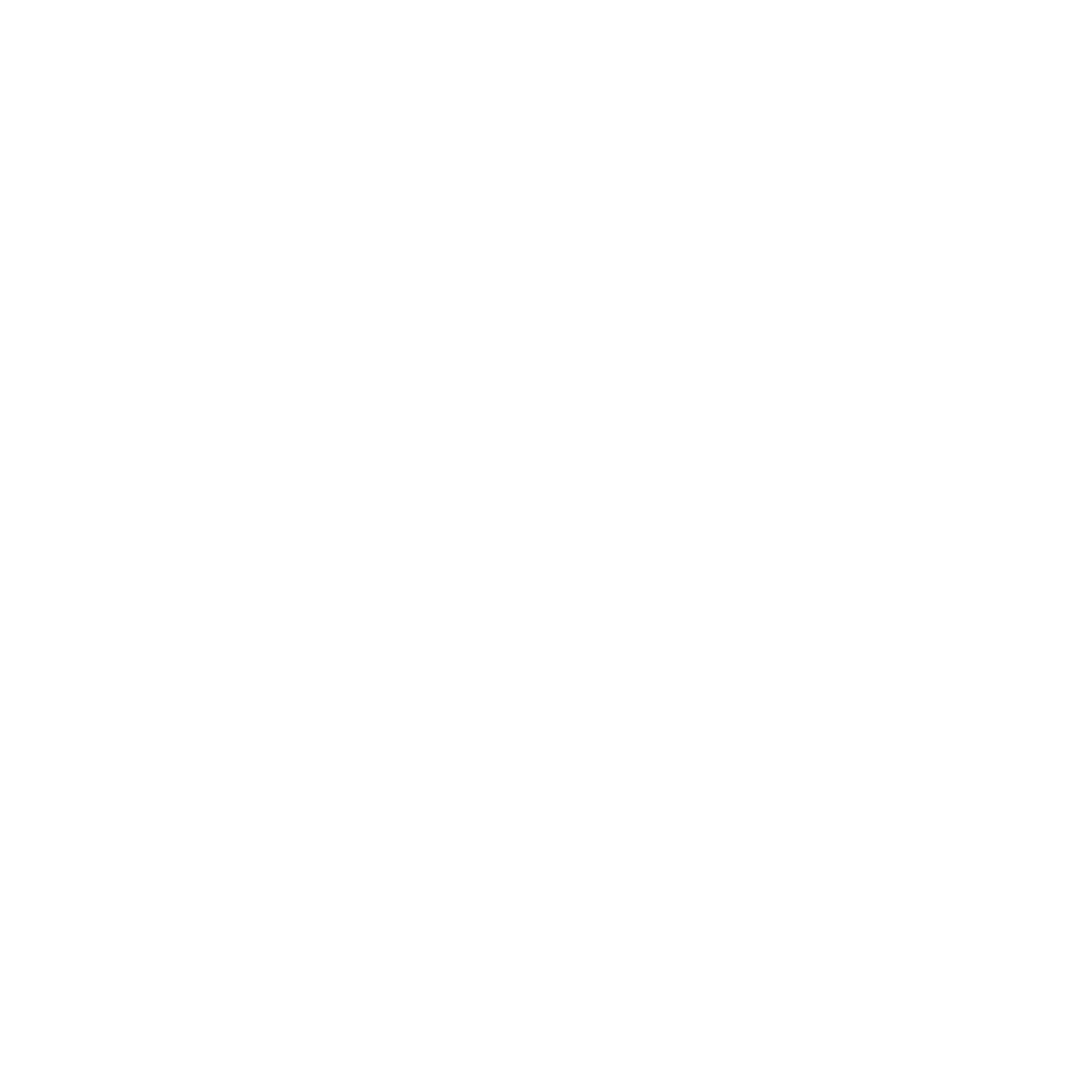 Monoline Star Medal Logo #ffffff