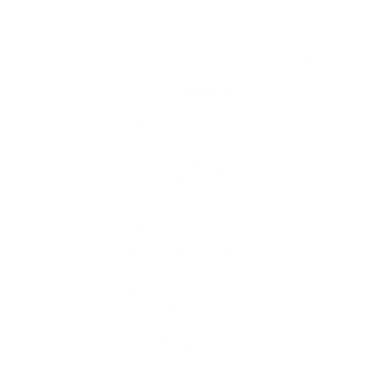 Monoline Star Medal Logo #ffffff