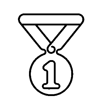 First Place Medal Logo
