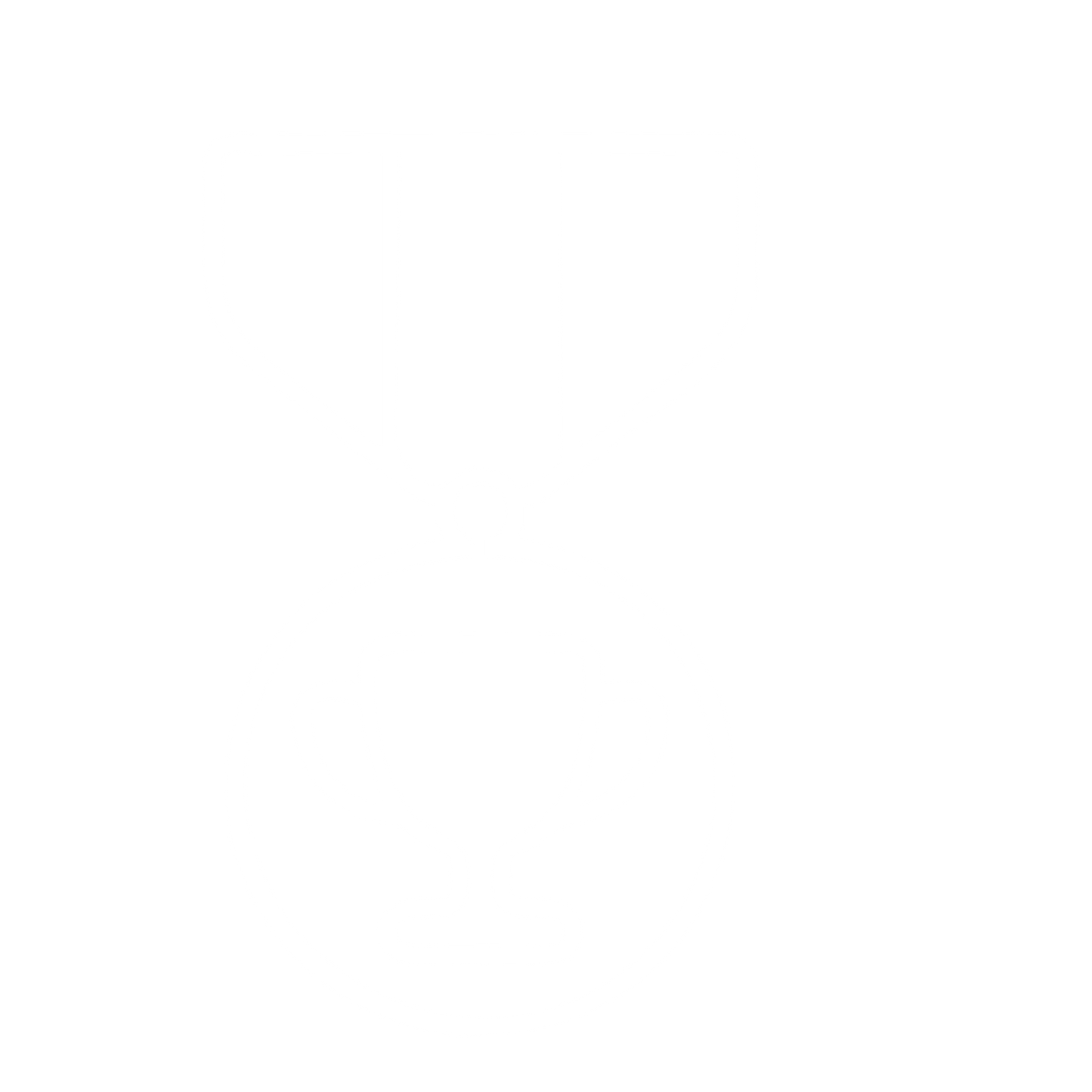 Monoline Medal Trophy Logo #ffffff