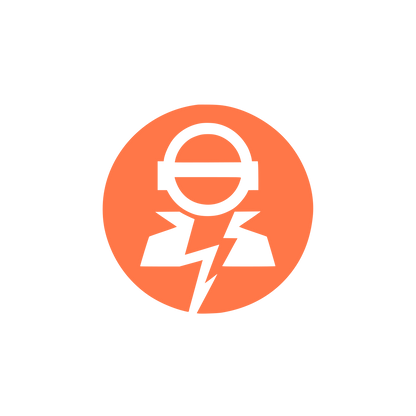 Electrician Logo #FF7748