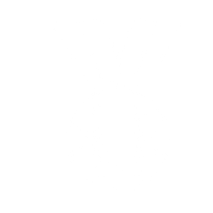 Monoline Medal Laurel Logo #ffffff