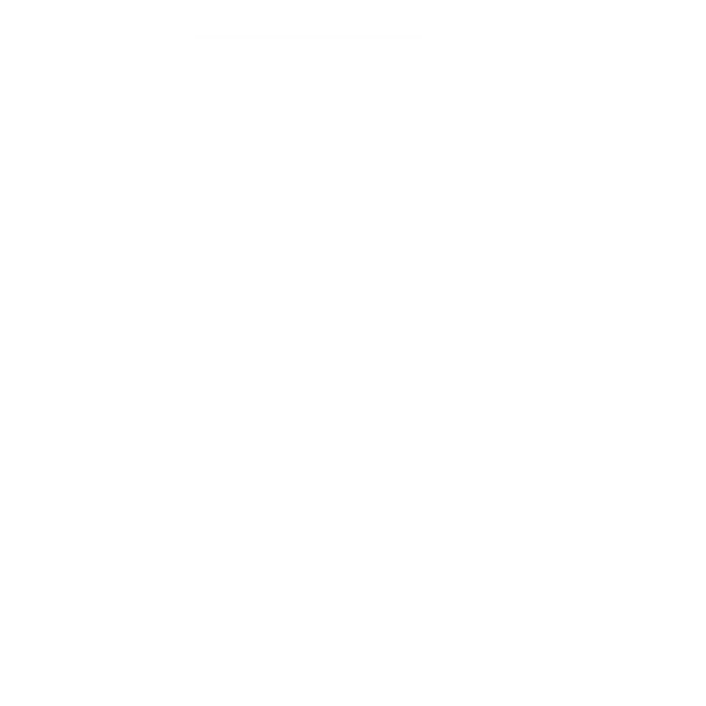 Monoline Medal Checkmark Logo #ffffff