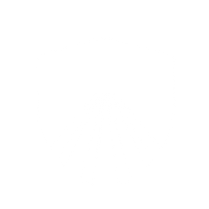 Shield Rays Track Logo #ffffff